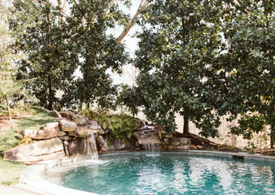 waterfall landscaping
